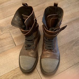 Brunello cucinelli biker boots